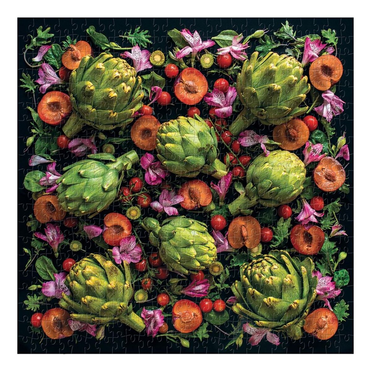 MUDPUPPY - Puzzle 500Pcs Alcachofa Floral Mudpuppy