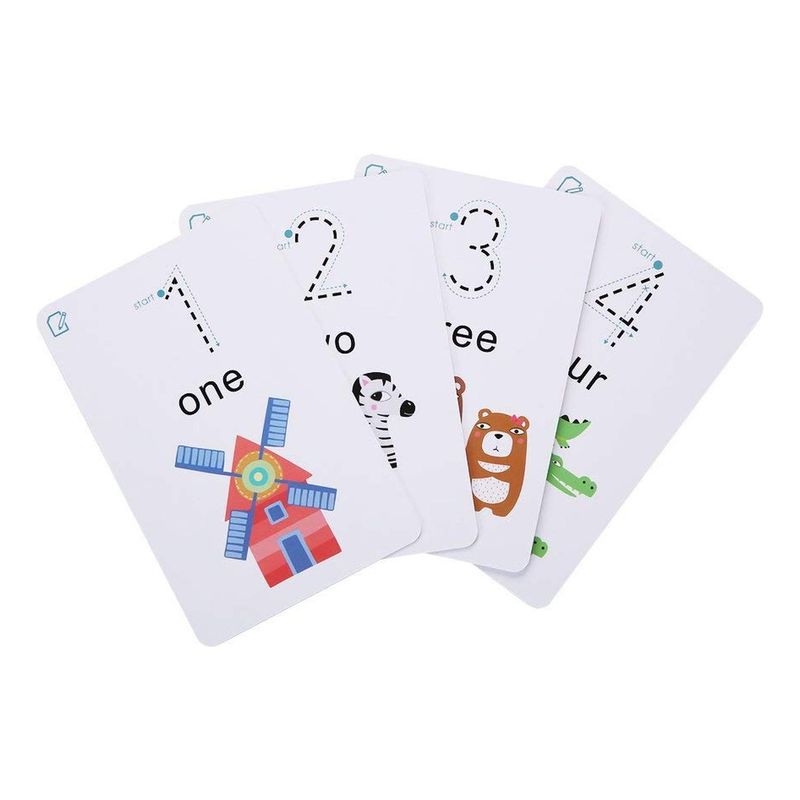 MIDEER - Tarjetas Números, Escribir Y Borrar MiDeer