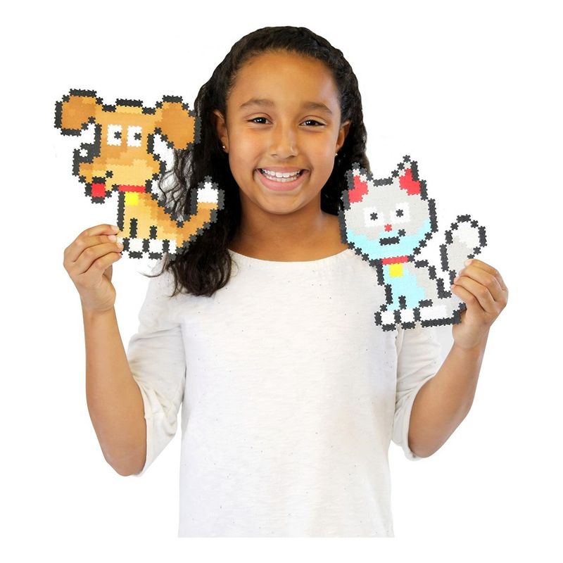 FAT BRAIN TOYS - Jixelz Puzzle De Pixeles 700 Pc Set, Mascotas FatBrain Toys