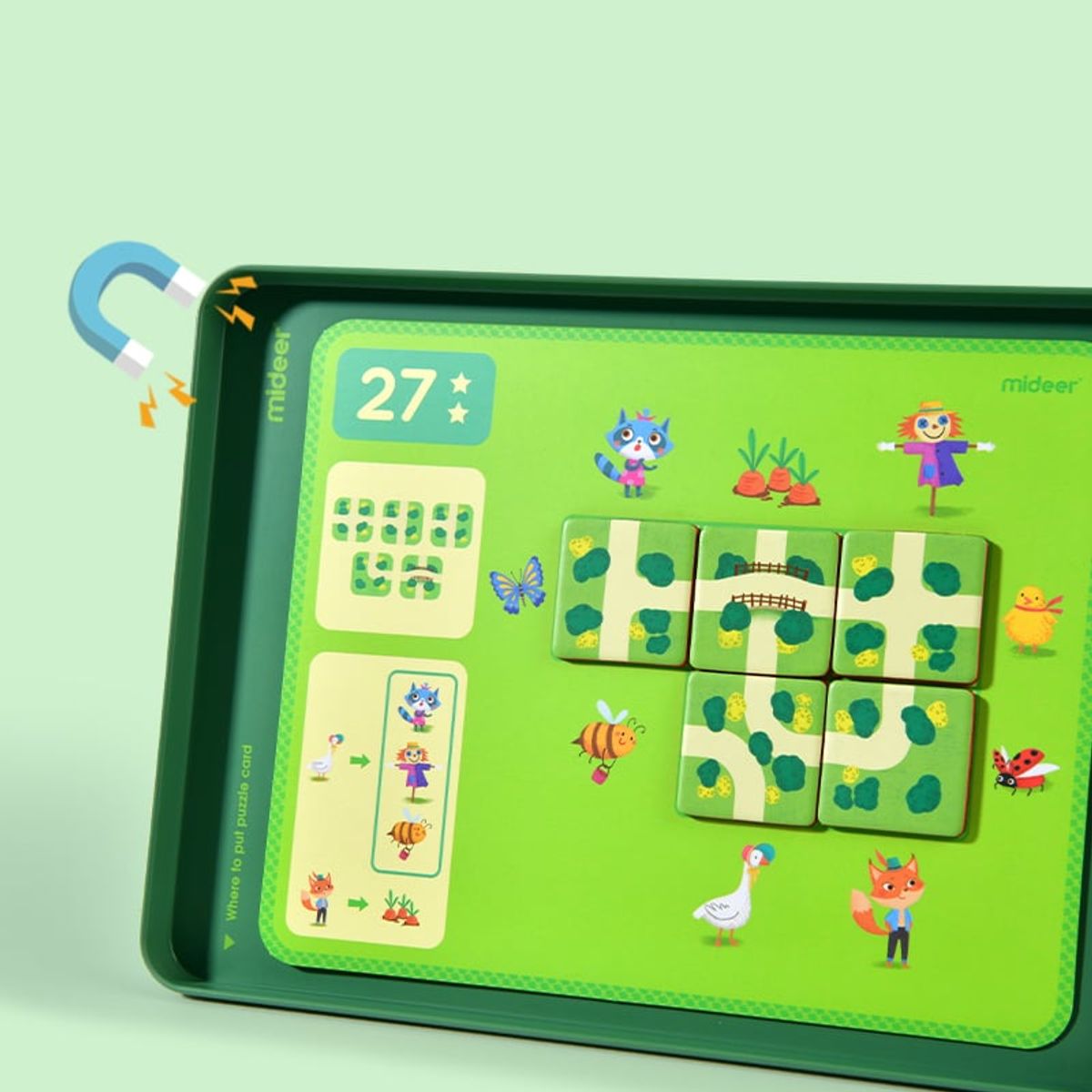 MIDEER - Juego Construcción De Caminos MiDeer