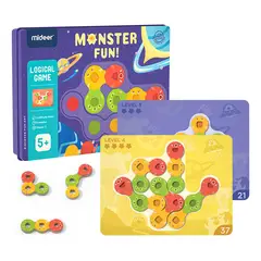 MIDEER - Juego De Lógica Diversión De Monstruos
