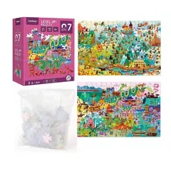 MIDEER - Level Up Puzzles Nivel 7 Geografía Humana 2 Puzzles