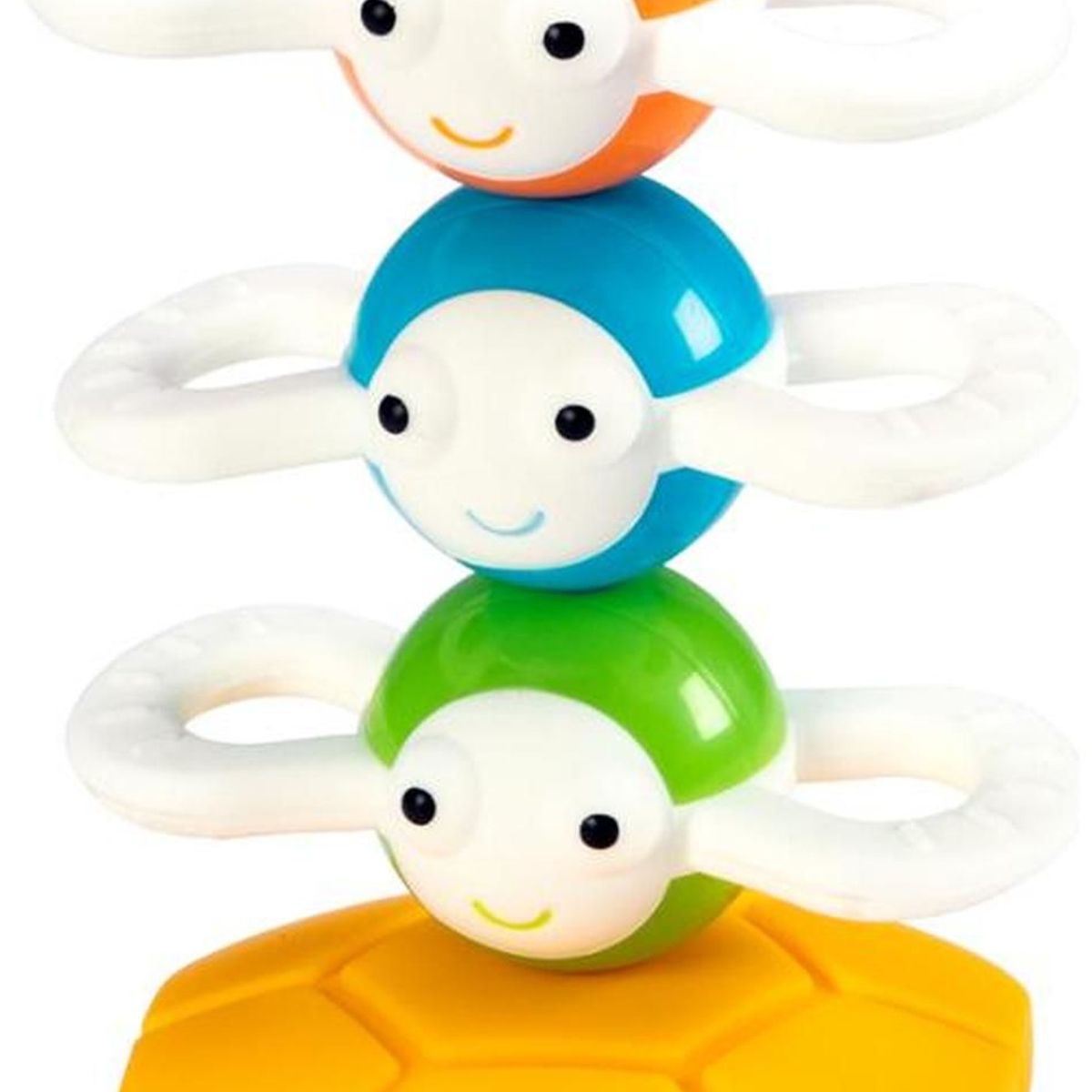 FAT BRAIN TOYS - Dizzy Bees Mordedor Apilable Con Iman FatBrain Toys