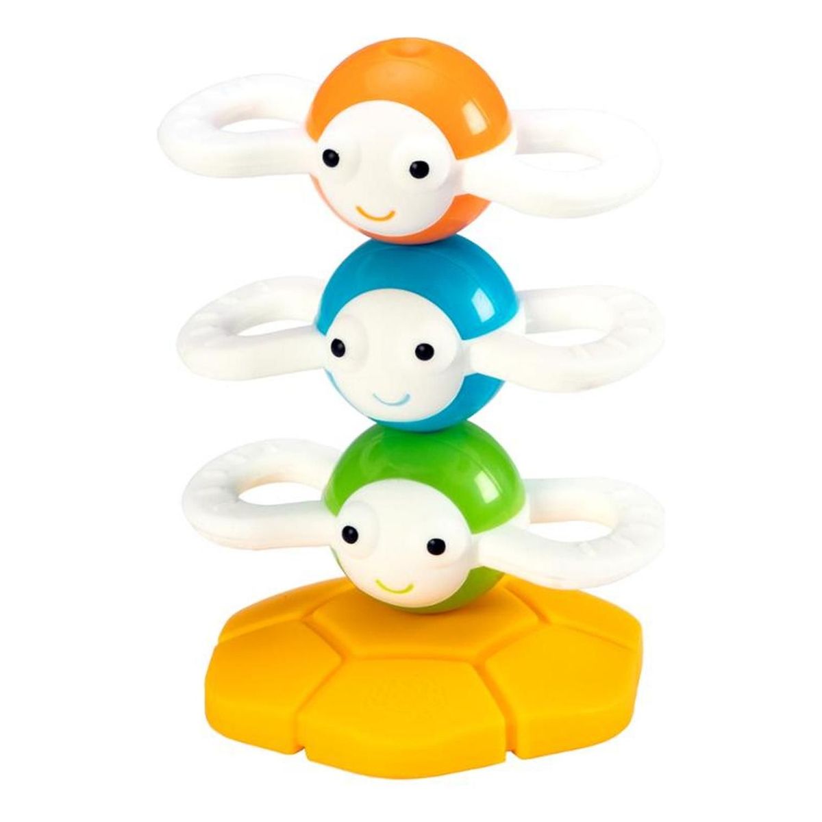 FAT BRAIN TOYS - Dizzy Bees Mordedor Apilable Con Iman FatBrain Toys