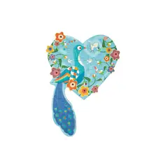 SCRATCH EUROPE - Puzzle 40Pcs Con Forma Pavo Real