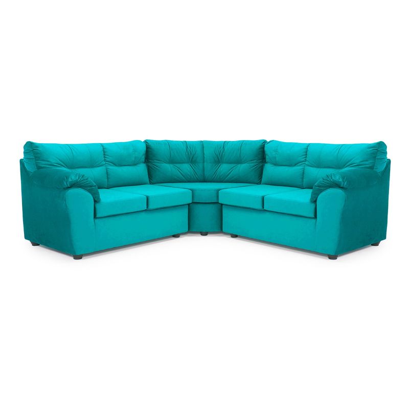 MUEBLES MPR - Sofá Seccional Alerce Felpa Calipso