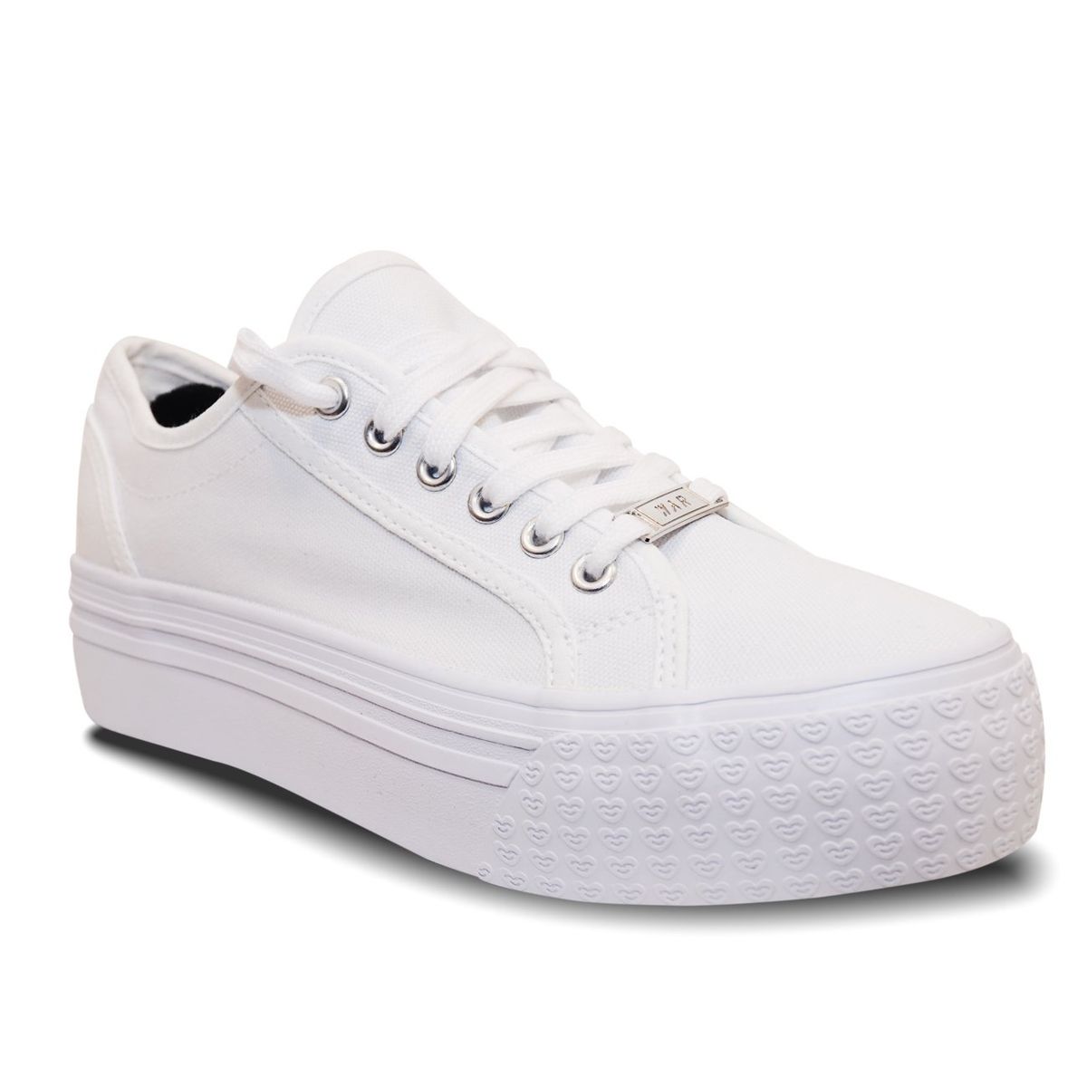 HERIEL - Zapatillas Lona Plataforma Run Tendencia Mujer Urbanas