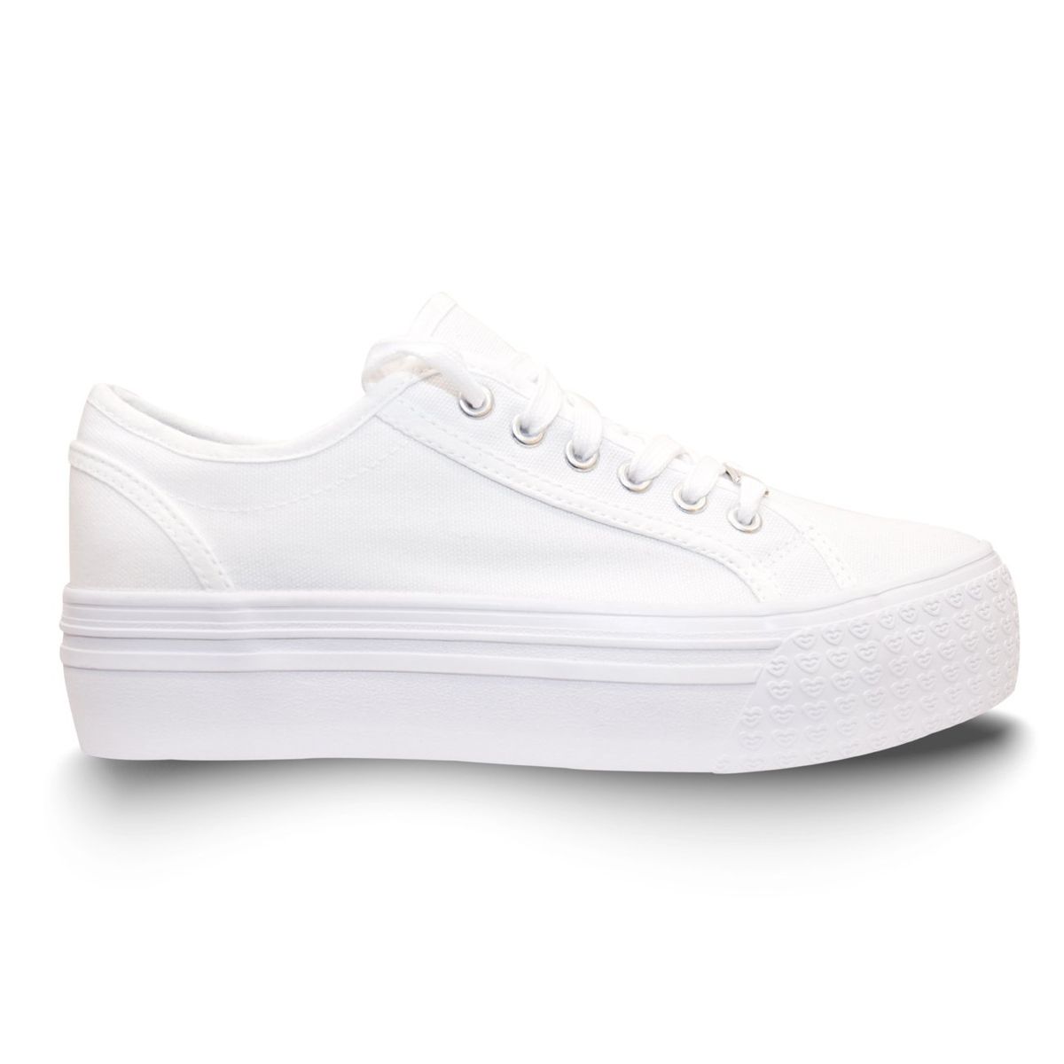 HERIEL - Zapatillas Lona Plataforma Run Tendencia Mujer Urbanas