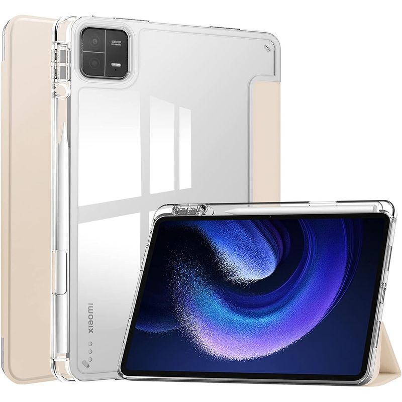AORISSE - Funda Con Soporte Para Bolígrafo Para Xiaomi Pad 6/6Pro Amarillo