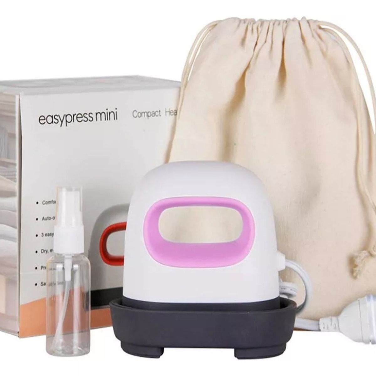 GENERICO - Plancha Mini Estampadora Y Sublimadora Easy Press Compact