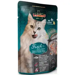 CAT FOOD LEONARDO - Leonardo Sobre Pescado y Camarones 85gr