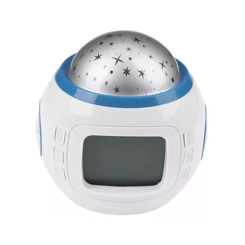 GENERICO - Reloj Despertador Digital Led Estrellas Colores Niños