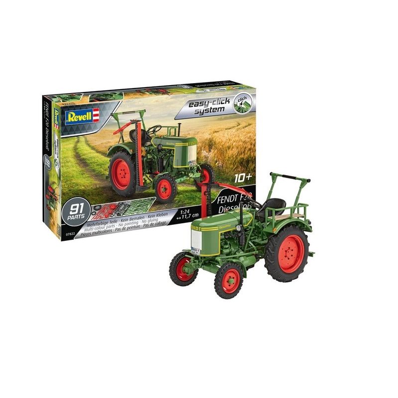 REVELL - REVELL 07822 FENDT F20 DIESELROS TRACTOR EASY CLICK SYSTEM
