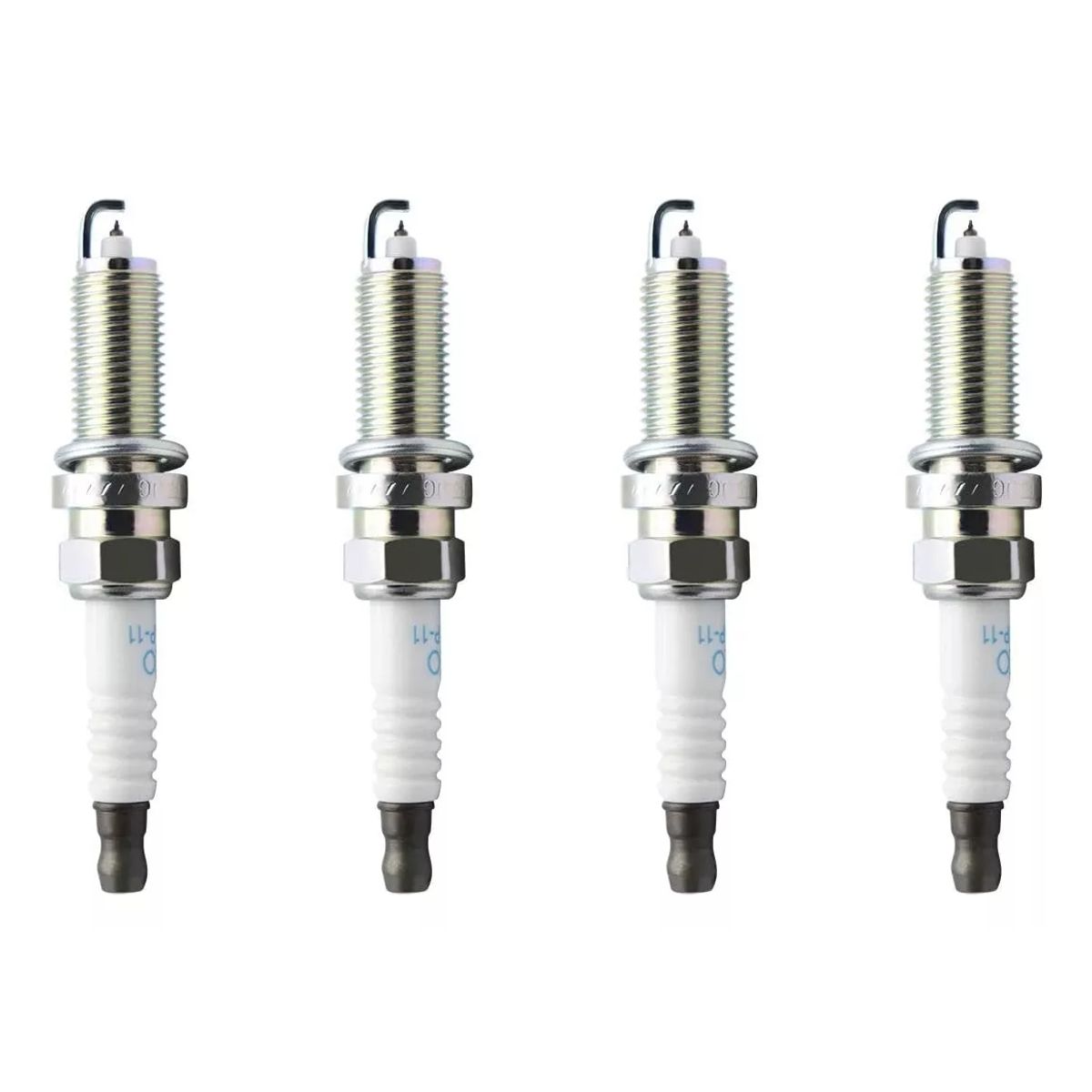 KUANGYE - 4 Bujías Láser Iridio Compatible Con Nissan Versa Xtrail Ngk