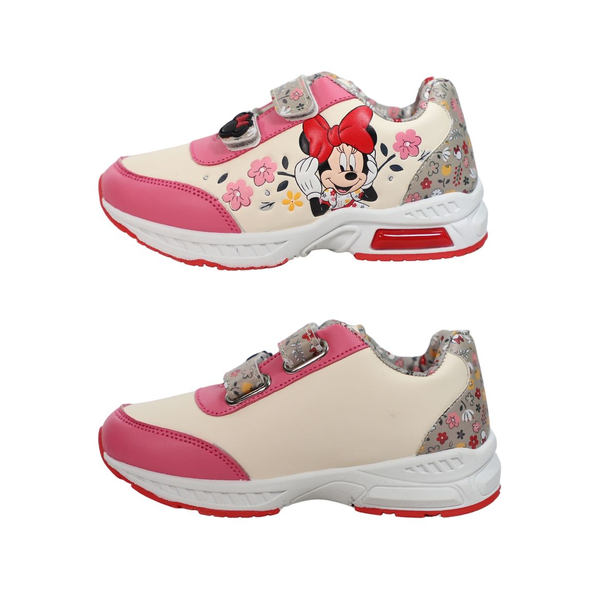 DISNEY - Zapatilla Luces Niña Minnie Sun Rosado Disney