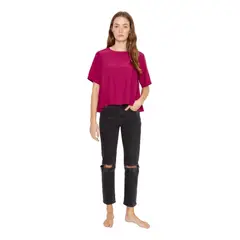 JACINTA TIENDA - Polera Carmen II uva