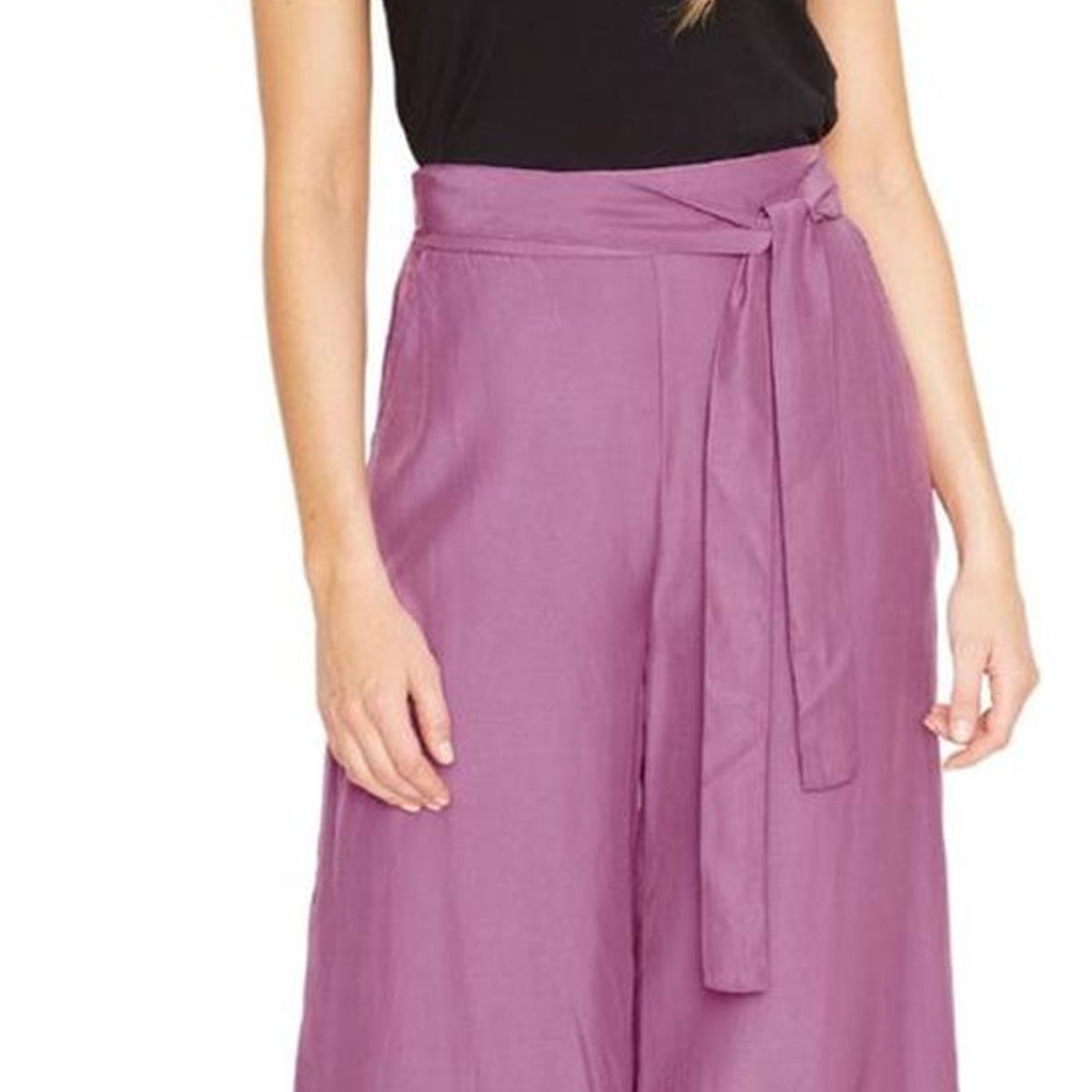 JACINTA TIENDA - Pantalón Greta largo III uva Jacinta Tienda