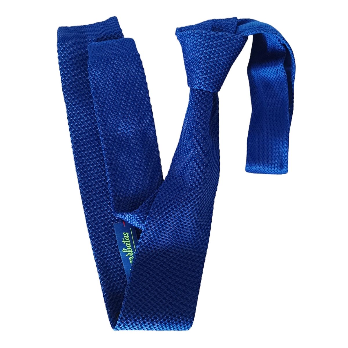 LUCIA CORBATAS - Corbata Tejida Azul Rey Luciacorbatas