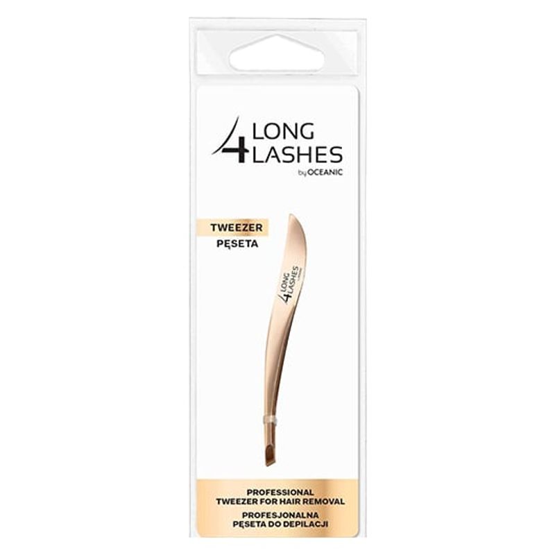 LONG4LASHES - Pinza depilatoria Profesional