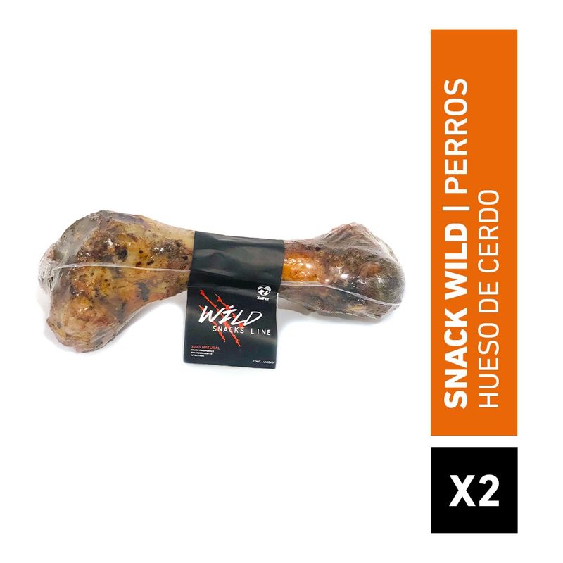 ZUPET - Snack Perro - Femur de Cerdo 20cm x2 WILD