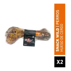 ZUPET - Snack Perro - Femur de Cerdo 20cm x2 WILD