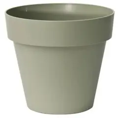 EURO3PLAST - Macetero de plástico con plato 50x45 cm color Romero