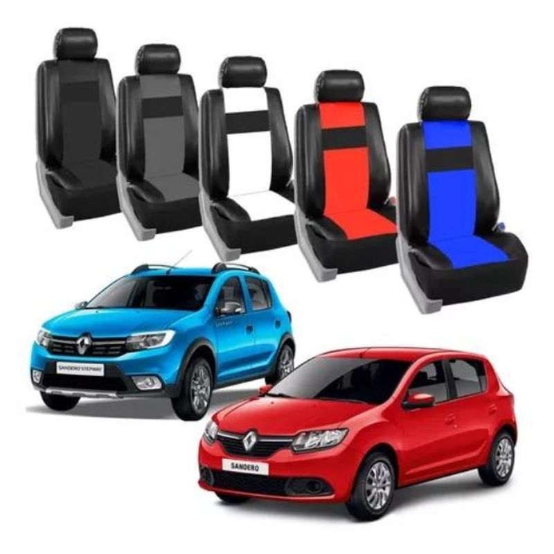 GENERICO - Fundas Universales Para Asiento De Autos De Eco Cuero 13pcs