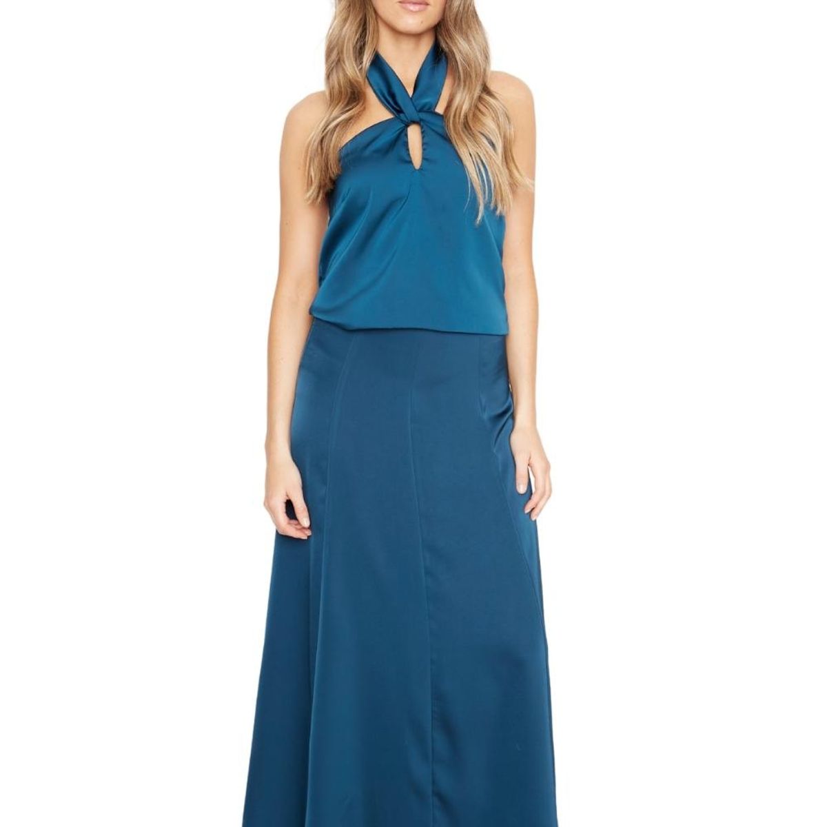 JACINTA TIENDA - Falda Delfina petróleo Jacinta Tienda