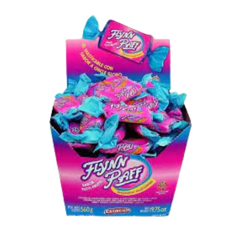 GEORGALOS - DISPLAY CARAMELOS FLYNN PAFF TUTTI FRUTTI X 70U SIN GLUTEN