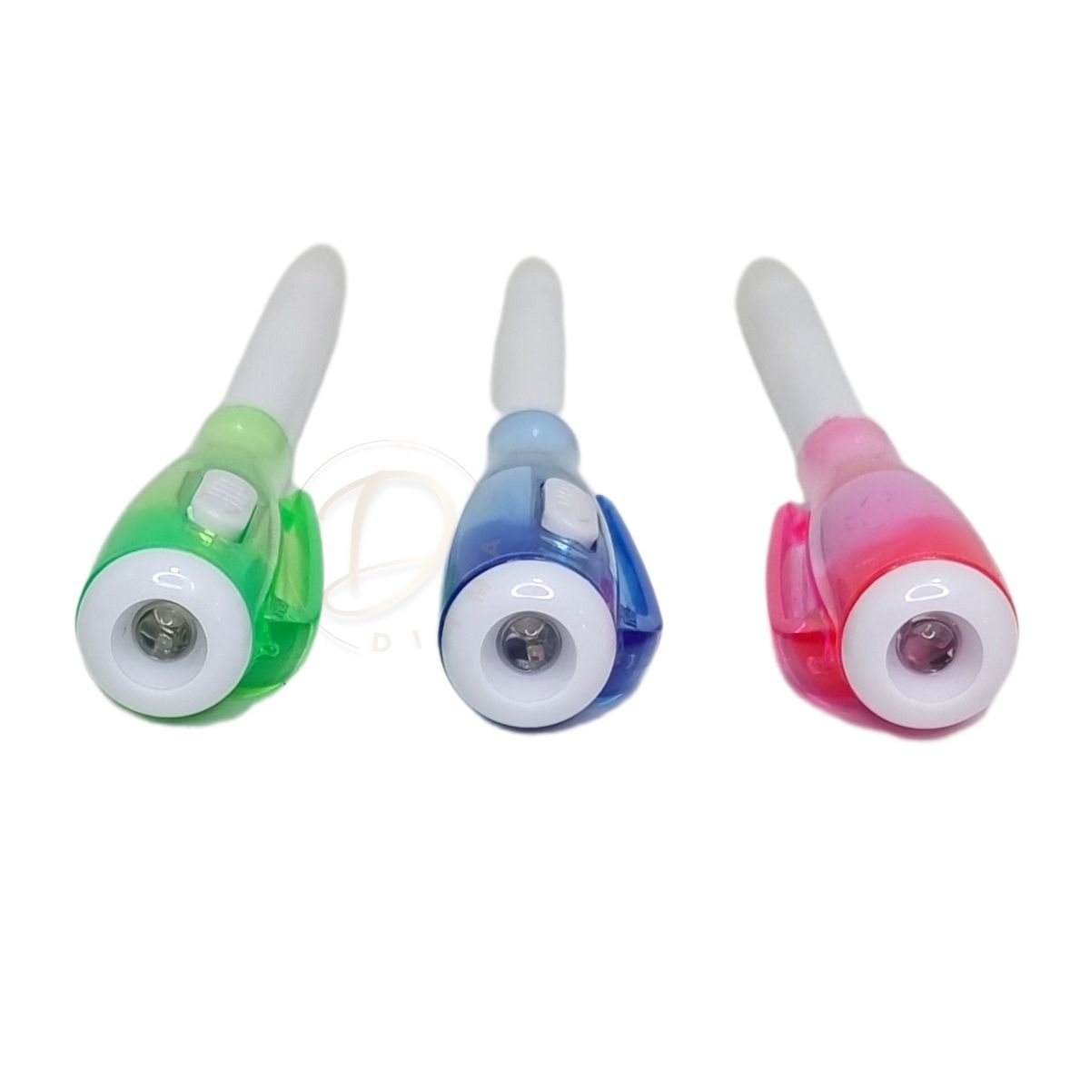 GENERICO - Lapiz Tinta Invisible UV Con Linterna Pack 12