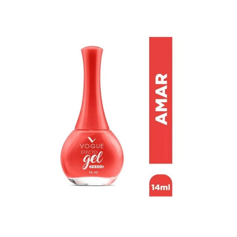 VOGUE - Esmalte de Uñas Vogue Efecto Gel Amar 14 ml