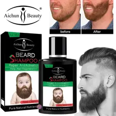 AICHUN BEAUTY - Shampoo Para Barba Profunda Reparacion Y Regeneracion