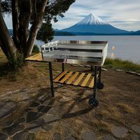 Parrilla Carbón Acero Inoxidable Con Ruedas