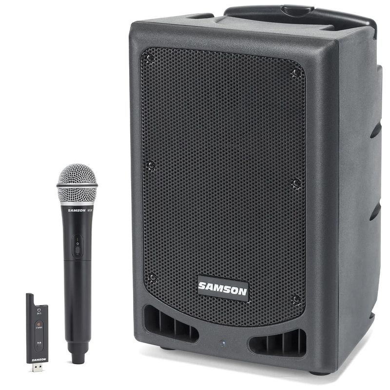 SAMSON - Caja acústica activa Samson XP208W con MicBT
