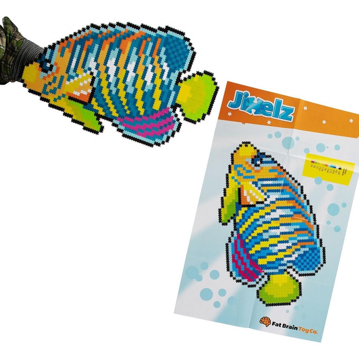 FAT BRAIN TOYS - Jixelz Puzzle 1500 Pc Set, Bajo El Mar FatBrain Toys