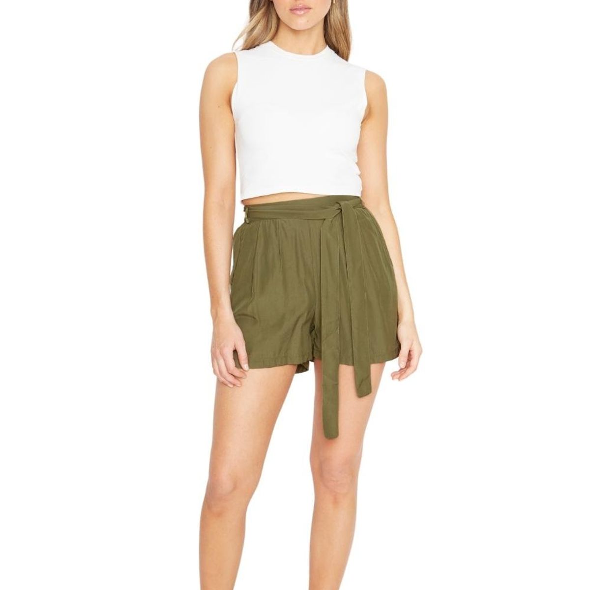 JACINTA TIENDA - Short Greta con lazo III verde Jacinta Tienda