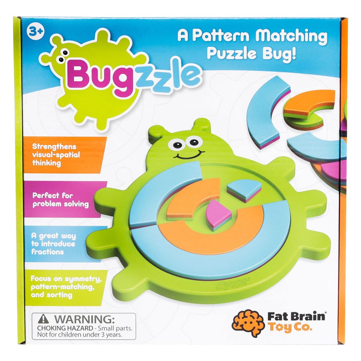 FAT BRAIN TOYS - Bugzzle, Juego De Ingenio Para Pequeños FatBrain Toys