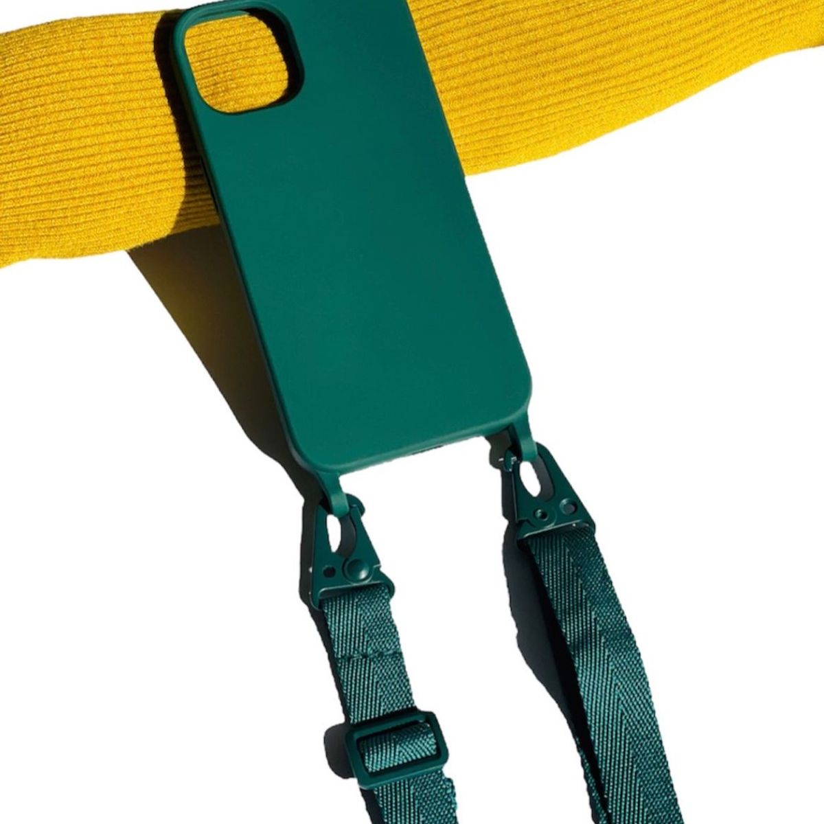 GENERICO - Carcasa Para iPhone 14 Pro Colgante Ajustable Verde