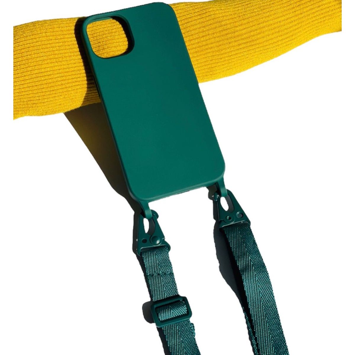 GENERICO - Carcasa Para iPhone 14 Pro Colgante Ajustable Verde