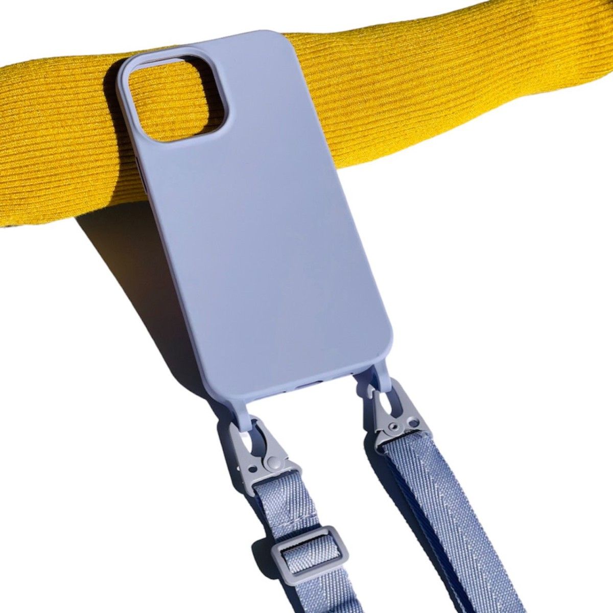 GENERICO - Carcasa Para iPhone 14 Pro Max Colgante Ajustable Lila