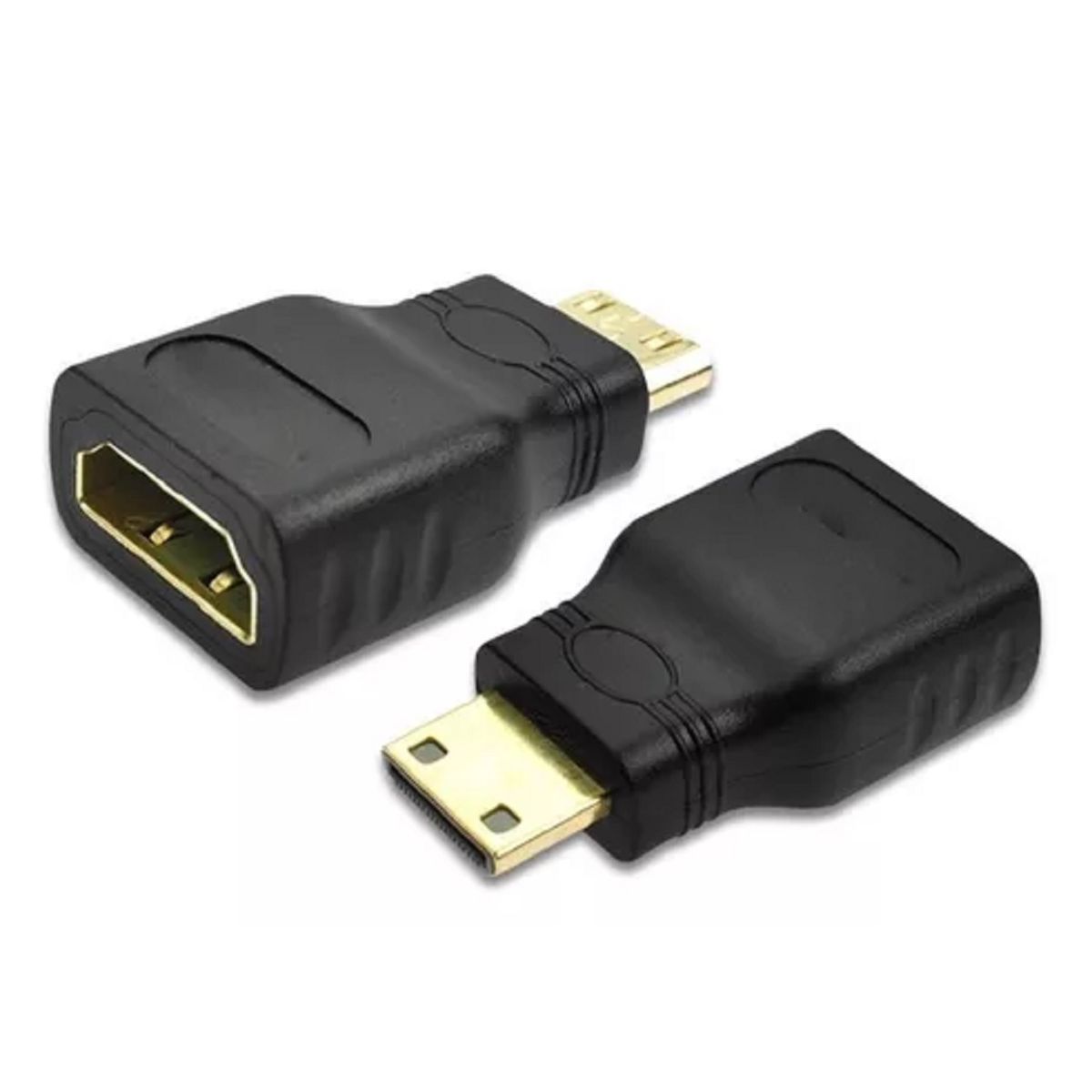 GENERICO - ADAPTADOR MINI HDMI A HDMI HEMBRA DM