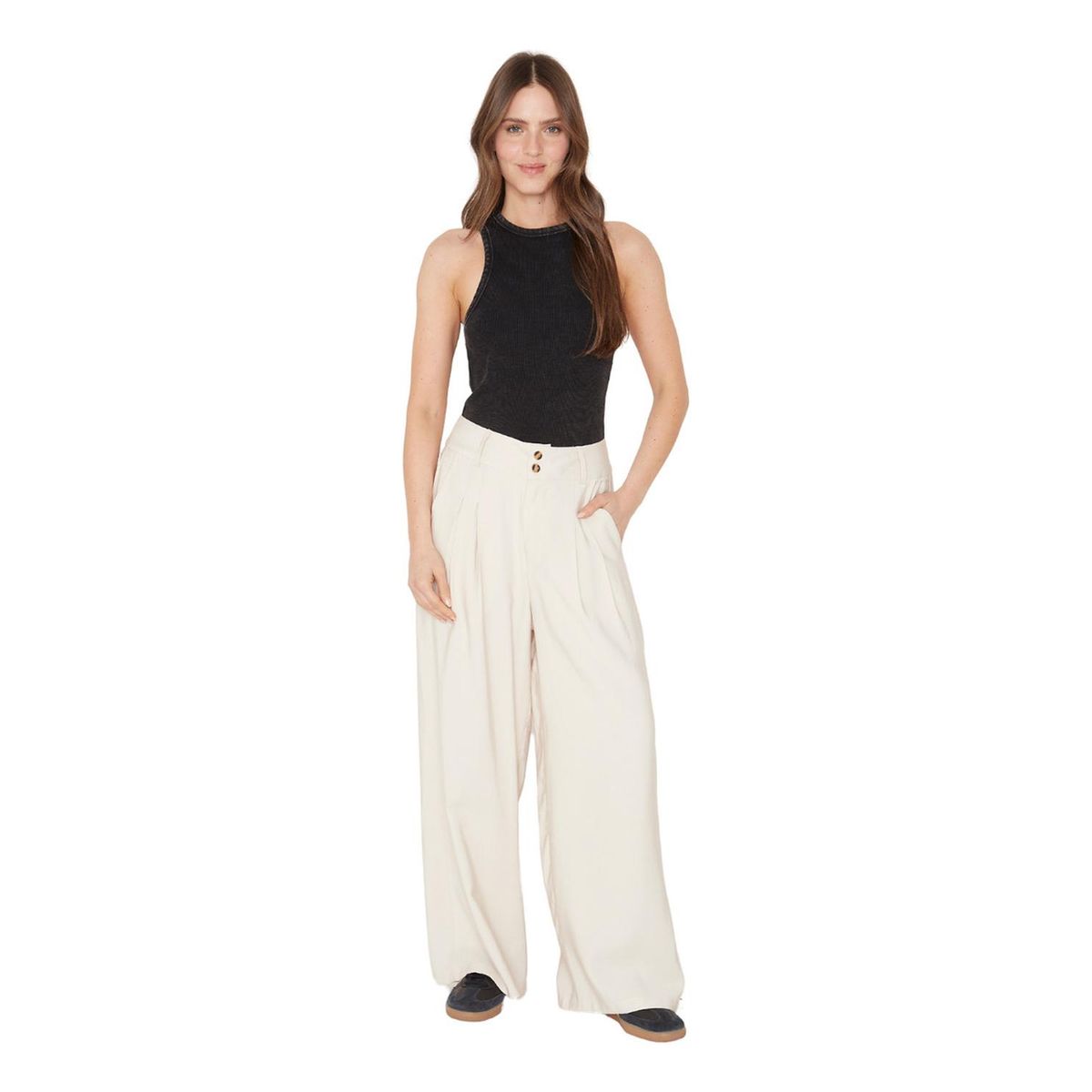 JACINTA TIENDA - Pantalón Laura II crudo Jacinta Tienda