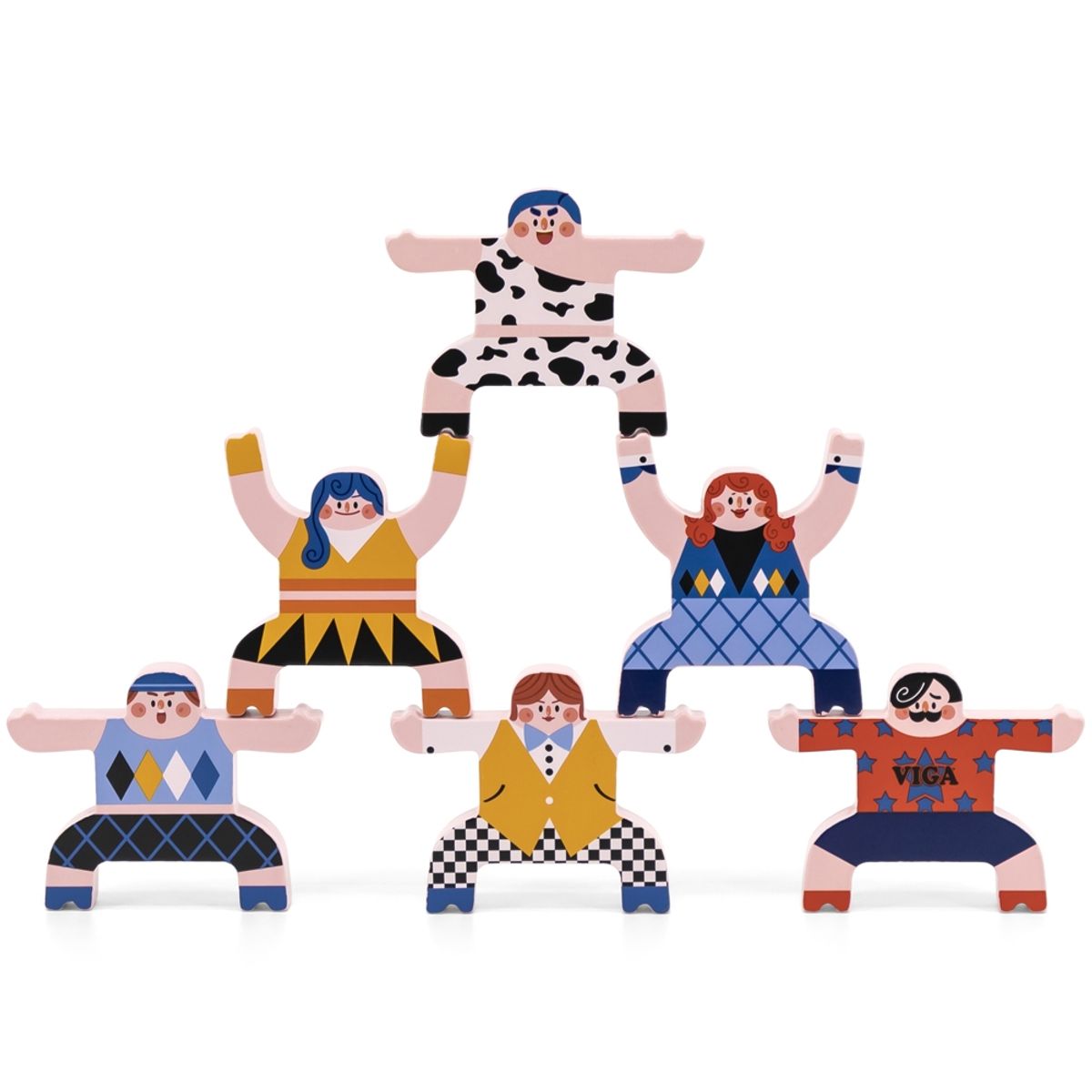 VIGA - Juego De Equilibrio De Madera Circo De Acróbatas