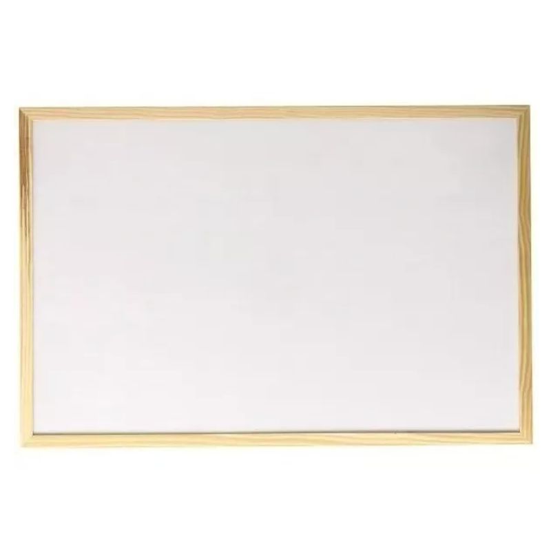 GENERICO - Pizarra Acrílica 40x60 Cm Con Marco De Madera