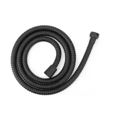 GENERICO - Manguera Flexible Ducha Tina Negro Mate 2 Metros