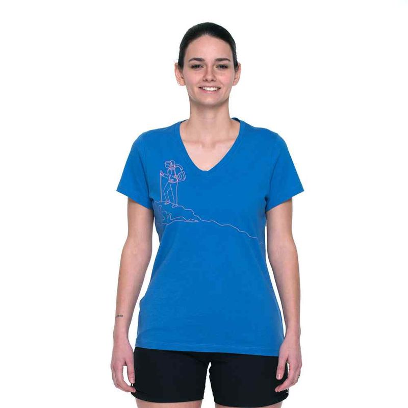 WEINBRENNER - POLERA MUJER WEINBRENNER NEVADA AZUL