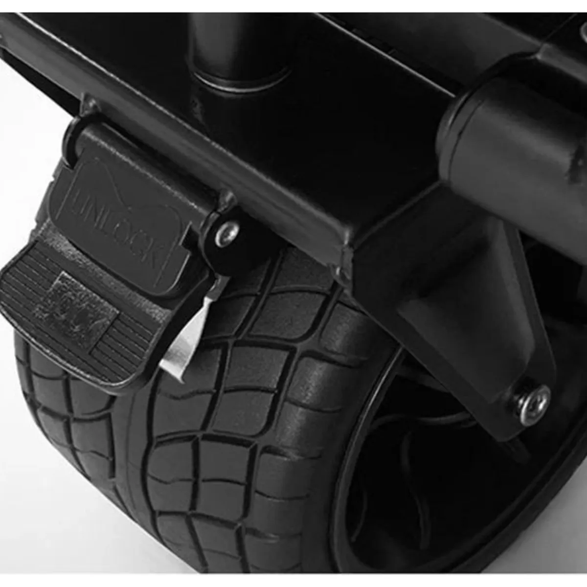 HOMER DESIGN - Carrito plegable XXL para camping compra con freno porta vaso