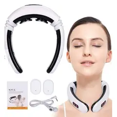 GENERICO - Masajeador De Cuello Con Electrodos Para Fisioterapia