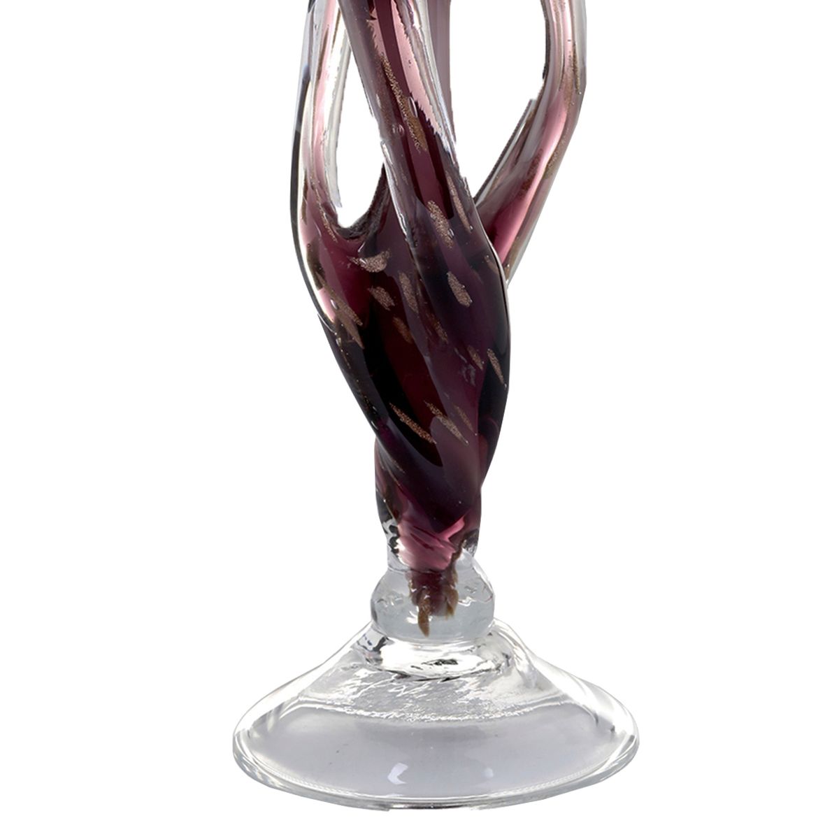 MALLORCA - Portavela Decorativo Murano Bordo