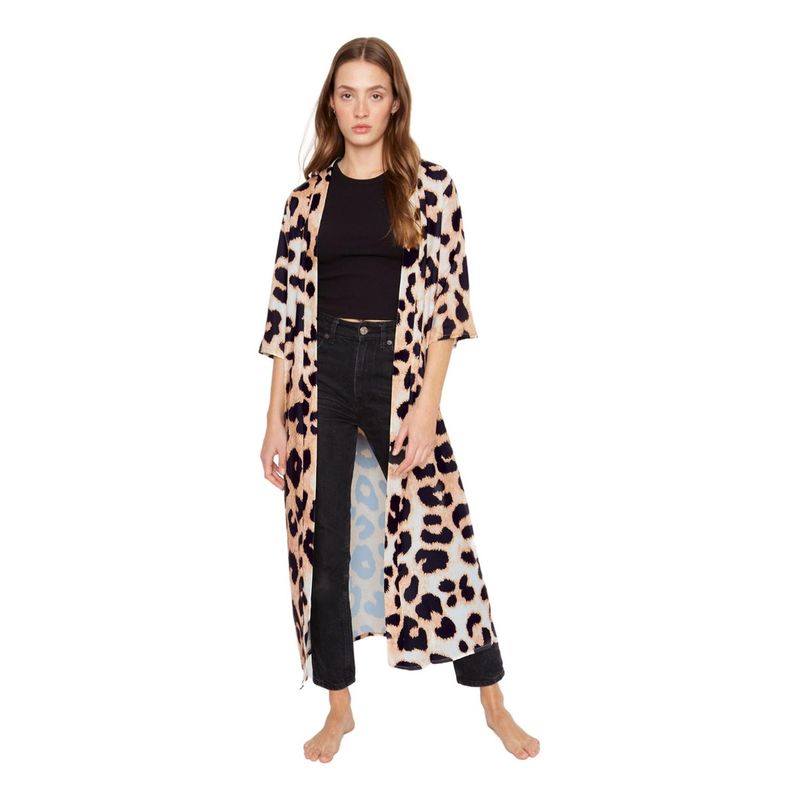 JACINTA TIENDA - Kimono Kurt III animal print